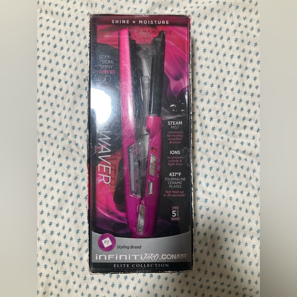 Steam Waver Infiniti Pro Conair Shine + Moisture - Picture 1 of 4
